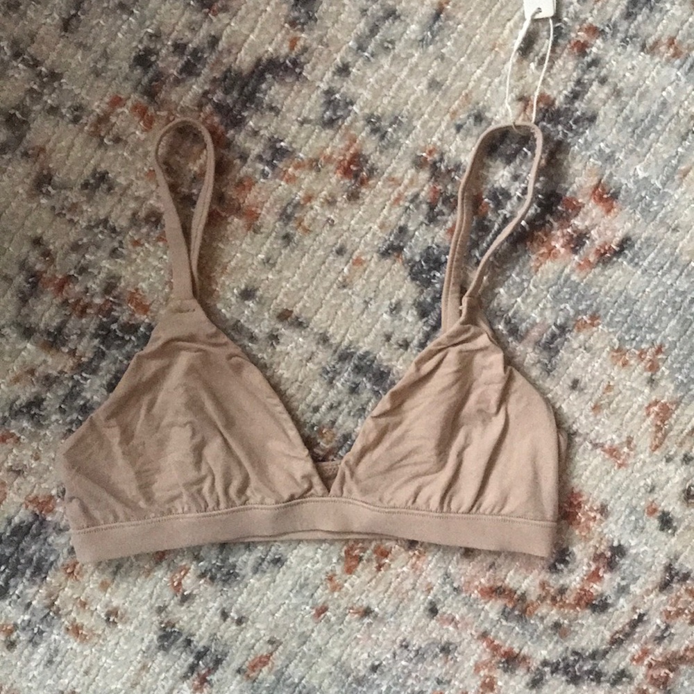 SKIMS Clay Triangle Bralette